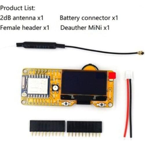 DSTIKE Deauther MINI ESP8266 WIFI Development Board OLED NodeMCU