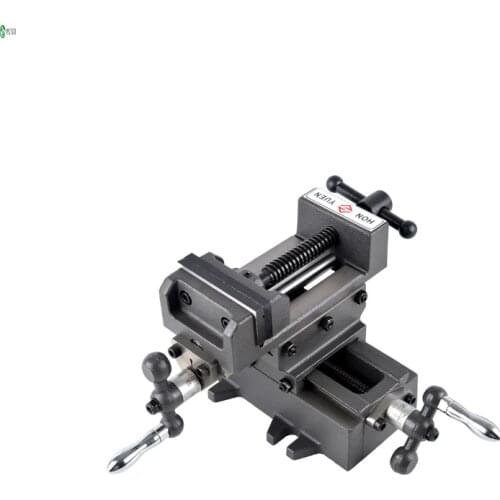 Multi-function Precision Cross Pliers Heavy Bench Vise Household Table Clamp 4 Inch Cross Vise For Drilling And Milling Machine