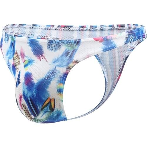 Mens Underwear Thongs Sexy Briefs Jockstrap Pouch Cuecas Man Cotton Panties Thongs Mesh Underpants Gay Slip Homme Srting