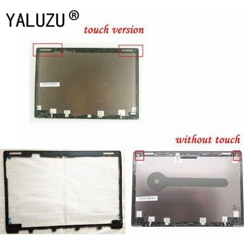 YALUZU NEW lcd top cover For ASUS UX303L UX303 UX303LA UX303LN Without/with touch screen LCD Back Cover top case Grey