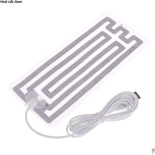 USB Heating Element Film Heater Heated Insoles Winter Outdoor Sports Ski Heating Insoles Keep Warm for Men Women Shoes 8*18CM
