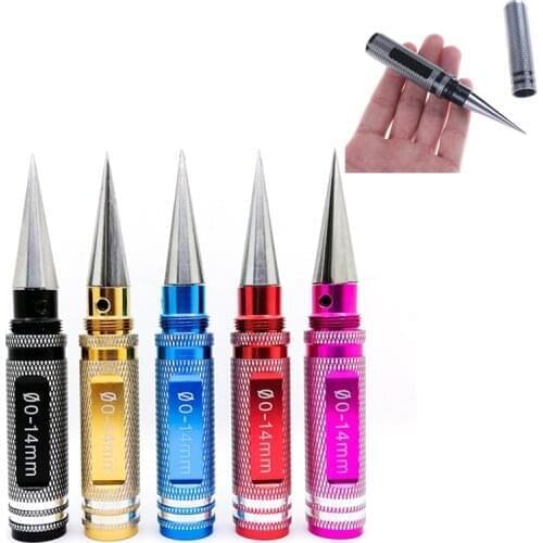 0-14mm Hass Drill Bit Metal Steel Hole Saw Reamer Cutter Slip-resistant Handle Bore diameter indicator Metal Kit