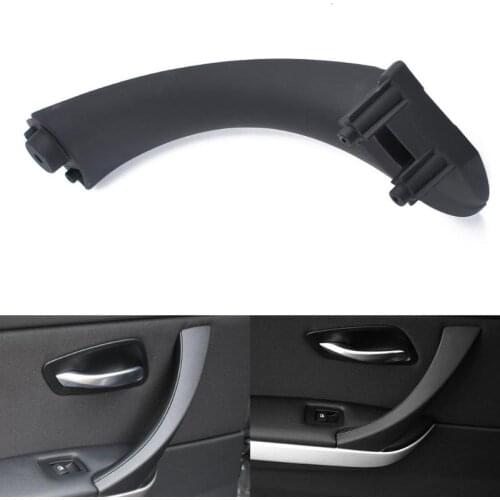 VODOOL Car Right Inner Door Panel Handle Pull Trim Cover Interior Accessories With Tools For BMW 3 Series E90 E91 318 328 04-12