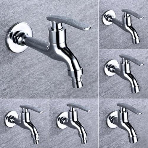 High Quality Outdoor Garden Faucet Tap Washing Machine Faucet Brass Kitchen Bathroom Sink Tap Mop Pool Water Taps