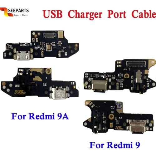For Xiaomi Redmi 9 Charging Connector Charger Port Dock Plug Connector Board For Redmi 9A Charging Port Flex Cable