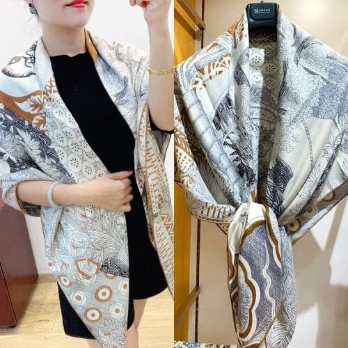 Women Silk Scarf Thick Shawls And Wraps Lady Solid Female Hijab Stoles Square Cashmere Pashmina Foulard Head Scarves