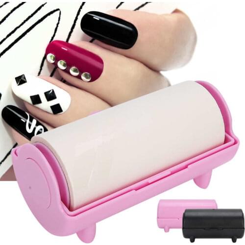 60pcs Roll Paper Nail Art Stamper Pattern Removal Tool Manicure Tool Nail Stamping Plates Nail Stamper Absorbing Sheets Paper