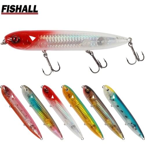 Bowstick Super Big Topwater Pencil Lure Wobbler 130mm 25.9g Holographic Fishing Walking Bait