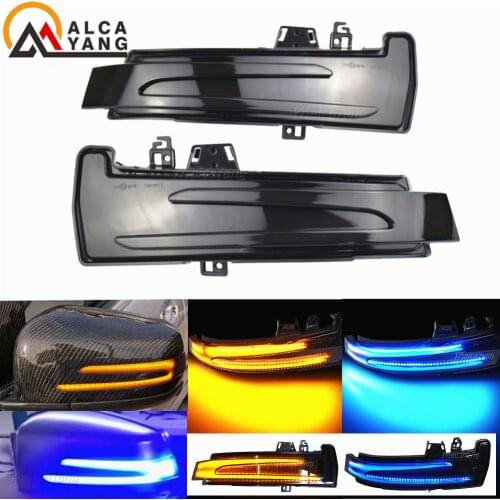 Dynamic Turn Signal Rearview Mirror Indicator Blinker Light For Mercedes Benz A B C E S CLA GLA CLS W176 W246 W204 W212 X156