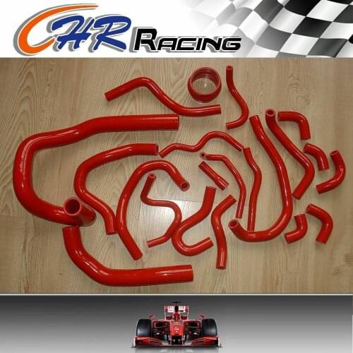 RED Silicone Radiator Hose for TOYOTA SUPRA MA70 MK3 7M-GT/7MGTE 3.0L 1986-92