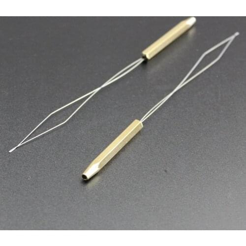 Brass Cone Head Thread Floss Spool Bobbin Holder Ceramic Tube Tip Protecting Lines Efficient Fly Fishing Tying Tools