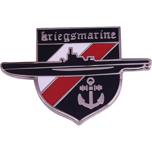 Luftwaffe Kriegsmarine German Air Force Tank Fighter enamel pin WW2 German Military Army Cross U Boat brooch