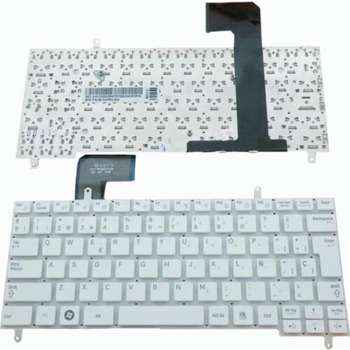 New SP Laptop Keyboard For SAMSUNG N220 N210 WHITE PN:9Z.N4PSN.30S M63SN0S CNBA5902707DBIH403F Notebook Replacement keyboards