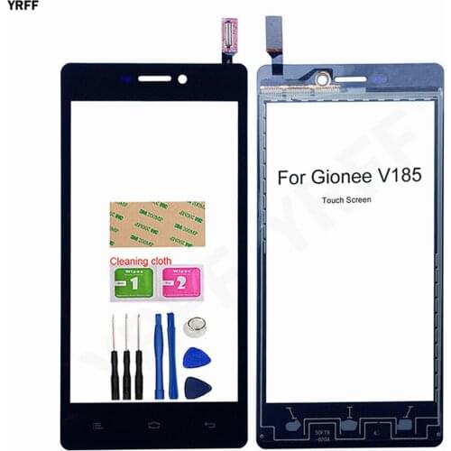 New Phone Glass Touch For Gionee V185 Touch Screen Digitizer Outer Touch Panel Sensor Repair Parts