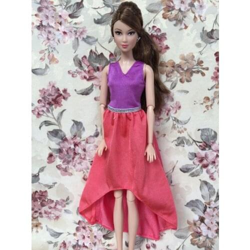 Very good quality pretty long dress evening dress party dress for BB 1:6 dolls BBI515