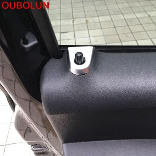 Fit For Mercedes-Benz Vito W447 2014 - 2017 ABS Matte Interior Car Door Lock Pin Cover Trim 2pcs Car Styling