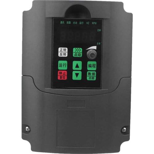 Variable Frequency Drive Black Universal 3-Phases Inverter 380V 2 2KW