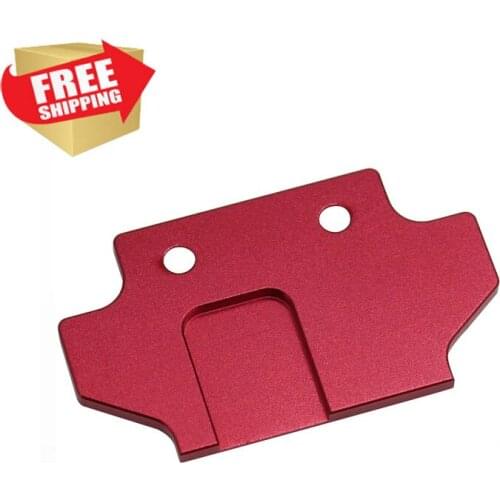 Radio control RC Aluminum flush fit skid plate mount AON Arrma Karton Typhon Talion option upgrade parts