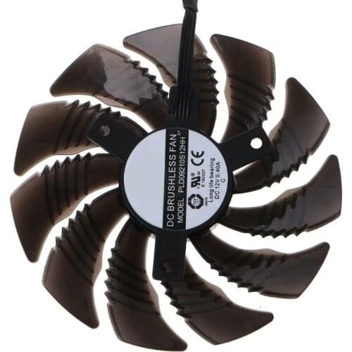 PLD09210S12HH Cooler Cooling Fan Clockwise/Counterclockwise for GTX 1050 1050