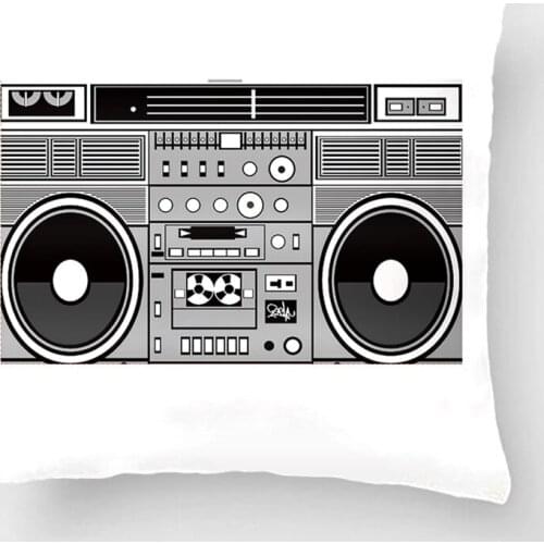 Vintage Boombox Throw Pillow Wedding Decorative Cushion Cover Pillow Case Customize Gift By Lvsure For Car Sofa Seat Pillowcase
