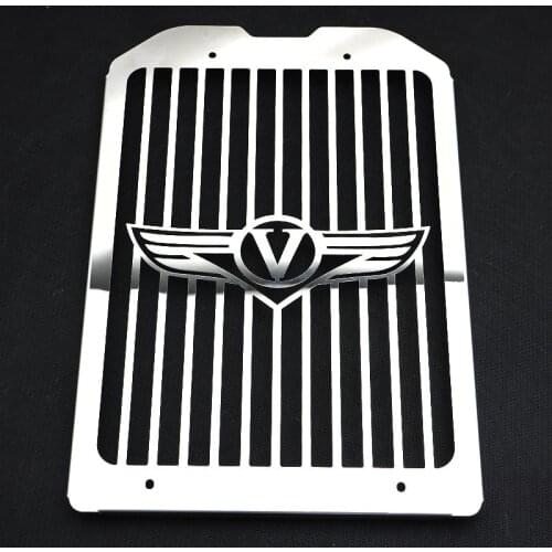 VN 1500 1600 Motorcycle Chrome Radiator Grill Guard Cover Protector For Kawasaki Vulcan VN1500 VN1600 Mean Streak 2002 - 2008