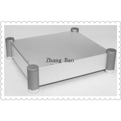 WA82 Amplifier Aluminum Chassis Enclosure Box Case Shell for Audio AMP