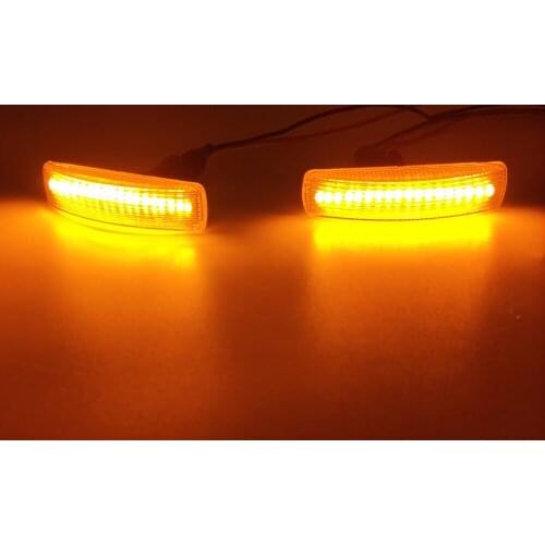 1Pair LED Turn Signal Dynamic Side Marker Lamp Repeater Indicator Light For Land Rover Freeland 2 Discovery 3 4 Rover Sport L320