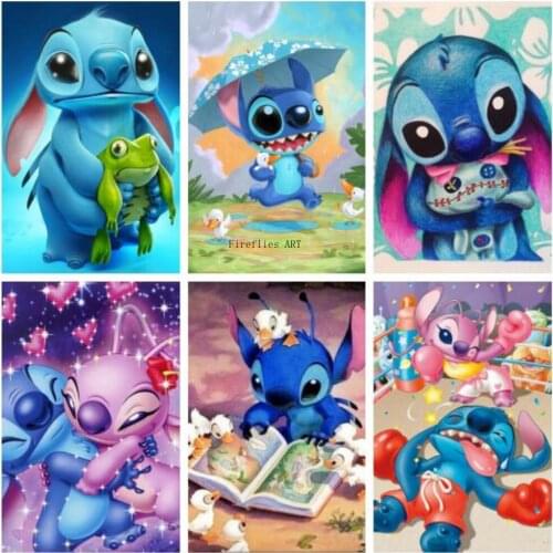 5d DIY Diamond Painting Cartoon Lion Stitch Diamond Embroidery Full Cross Stitch Kits Gift Mosaic Home Decor Hobbies and Crafts