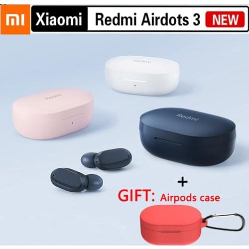 Xiaomi Redmi AirDots 3 Earphone Bluetooth Wireless Headphones Airpods Case Bluetooth 5.2Touch ControlFor Huawei IPhone