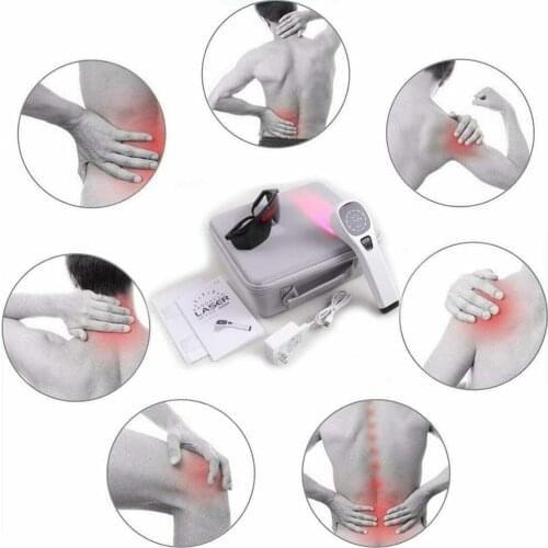 Big Power Output LLLT 808nm Cold Laser Knee Joint Sports Injury Pain Relief Device Prostate Acupuncture Physical Machine