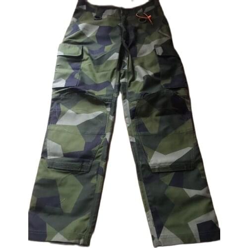 SMTP T6 2 Colors Swedish MC Multicam Camouflage tactical pants mens army outdoor pants mens summer cargo pants