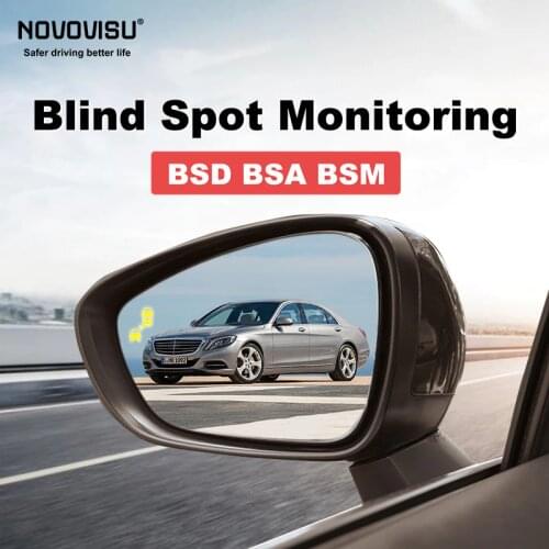 Car BSD BSA BSM Blind Spot Detection Driving Warning Safety Radar Alert Mirror For Mercedes Benz S MB W222 2014 2016 2018 2019
