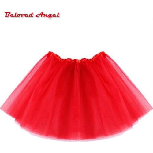 Kids Baby Princess Girls Ballet Dancing Party Tutu Skirt For Girl 3 Layers Tulle Toddler Pettiskirt Children Chiffon 0-8 Years
