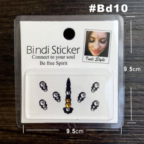 Classic Bindi-High Quality and Fashionable Temporary Rhinestone Face Gem Jewel Stickers