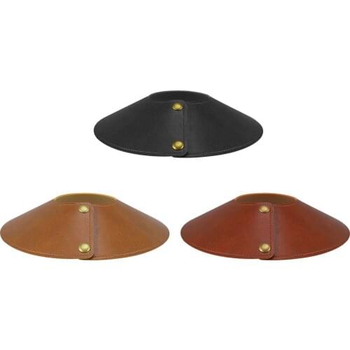 Lampshade Cover Leather For Floor Light Replacement Simple And Classic Warm Atmosphere Decorative Light For Many Small Capable