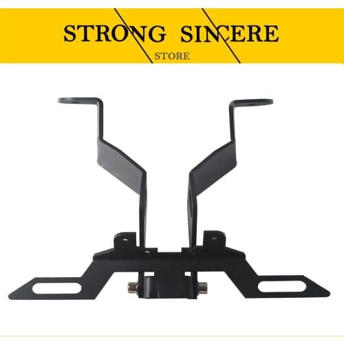 Soporte de placa de licencia de motocicleta CNC soporte de marco de matrícula de ángulo ajustable para HONDA CB300R CB250R CB150