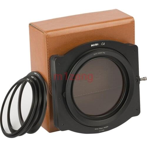 C4 Cinema film square lens Filter holder+86mm cpl+lens adapter+filter holder bag for 4x4/4x5.65 inch camera lens video cover