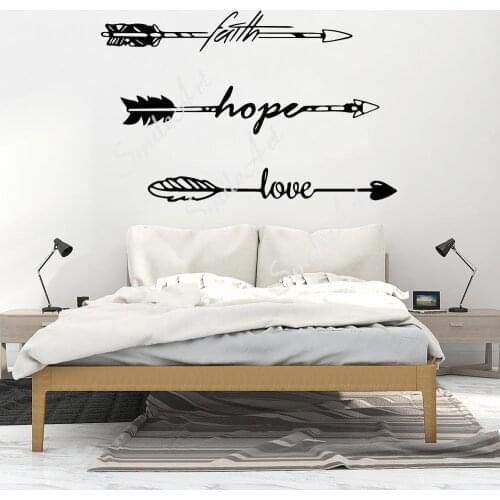 Cartoon Hope Wall Decal Living Room Removable Mural For Kids Rooms Home Decor Vinyl Mural Decal