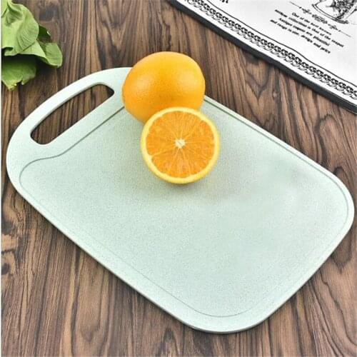 Non-slip Frosted Kitchen Cutting Board Wheat Straw Chopping Board Vegetable Meat Tools Household Meat Tools Kitchen Accessories