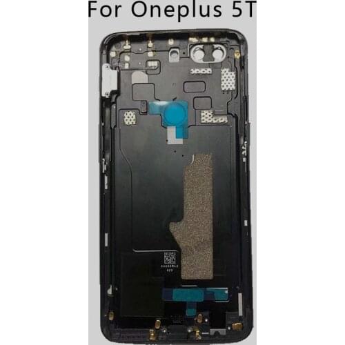 Original Back For OnePlus A5010 5T Battery Cover Rear Door Housing Case Replacement For One Plus 1+5T OnePlus 5T Battery Cover