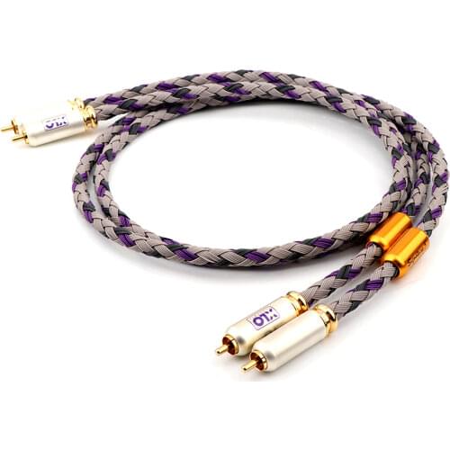 Pair audio cable XLO Signature S3-1 Singled-Ended RCA audio cable interconnect RCA Cable