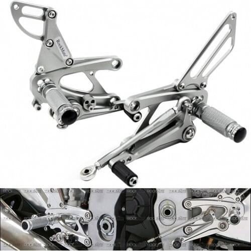 Rear Set Rearsets Foot Peg Rest Footpeg Brake Shift GP Shifting Lever Pedal For APRILIA RSV4 13-16 2013 2014 2015 2016