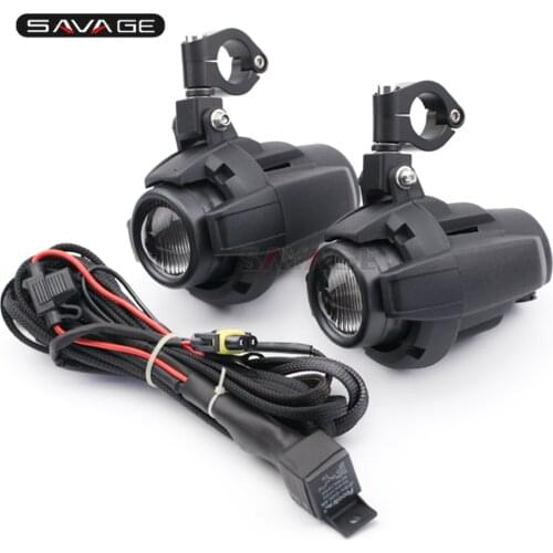 Front Driving Aux Lights Fog Lamp Assembly For SUZUKI DL 650/1000 V-Strom For HONDA CRF1000L Motorcycle Accessories Headlight