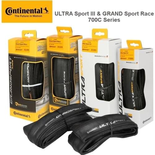 Continental Road Cycling Road Bike Tire ULTRA Sport III&GRAND Sport Race&Extra 700x23/25/28C Road Bike Clincher Foldable Gravel