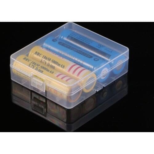 Durable 5pc 4X18650 Battery Holder Case 18650 Battery Storage Box Rechargeable Battery Power Bank Plastic Cases LX9B