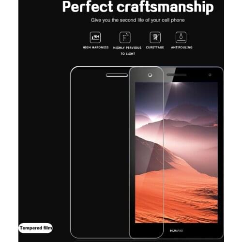 Premium Clear Tempered Glass cover For Huawei mediapad T3 7.0" BG2-U01 U03 TAB Tablet Screen Protector cover with Safety Package