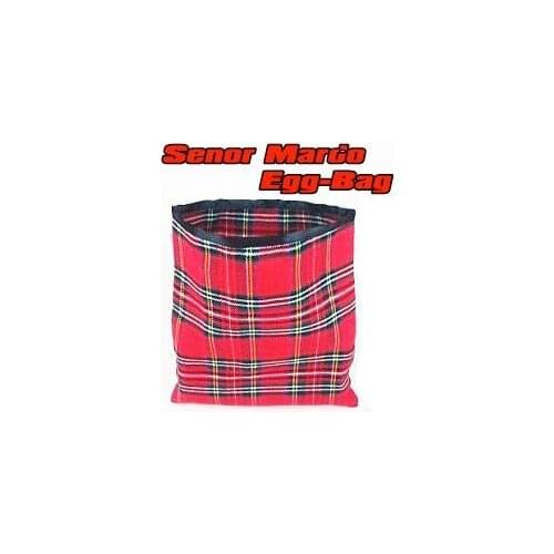 Senor Mardo Egg Bag (Red/Blue Color Available) Magic Tricks Object Appearing Vanish Magia Magician Stage Gimmick Illusions Fun