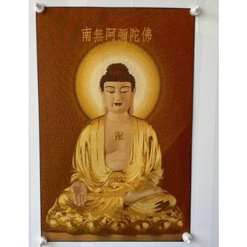 35" Thangka embroidery Tibetan Buddhism silk embroidery brocade Three-eyed White Tara Guanyin Bodhisattva Thangkas
