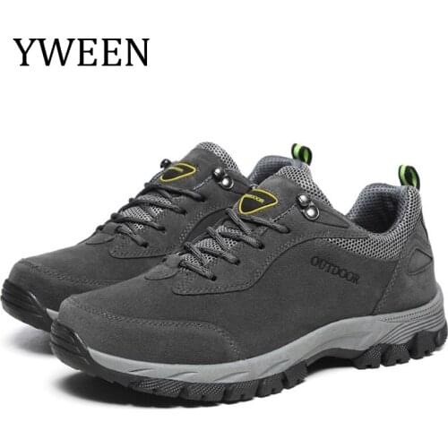 YWEEN Spring New Men Casual Shoes Men Lace Up Fashion Sneakers Men Breathable Outdoor shoes Big Size 39-49