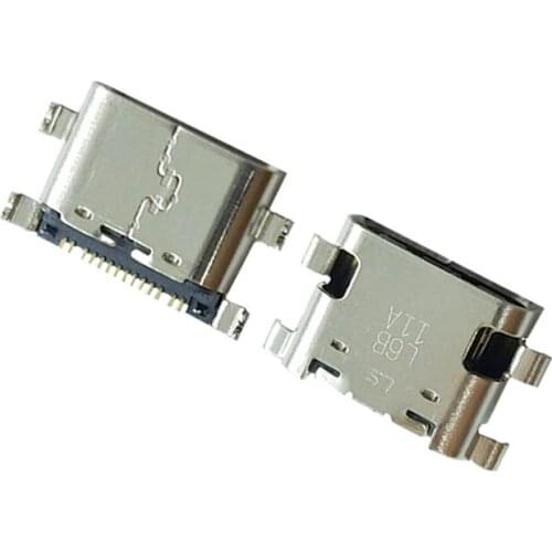 50Pcs USB Charger Charging Dock Port Connector For ZTE Axon 7mini B2017 7max C2017 7 Mini Max 7S A2018 C2016 W2016 Type C Plug